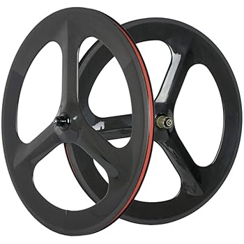 Amazon | SUPERTEAM 70mm ロードバイク3 スポーク ーホイール
